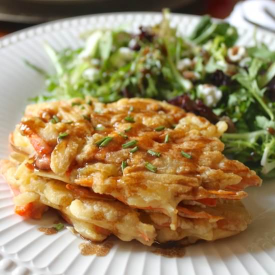 Potato Goat Cheese Cakes