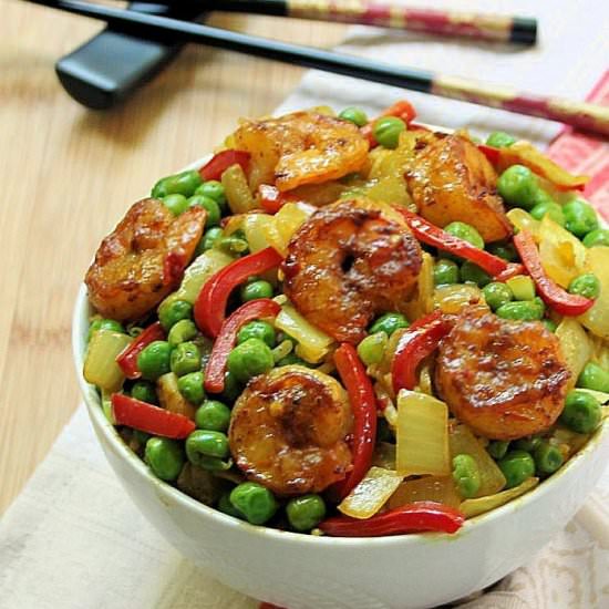 Succulent Coconut Curry Shrimp