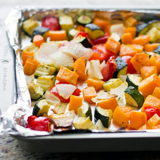 Rosemary Roasted Vegetables