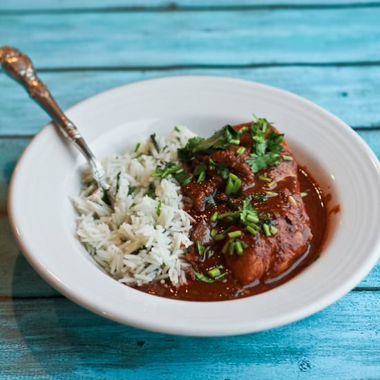Chicken in Mock Mexican Mole