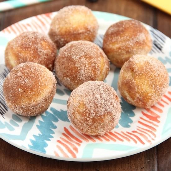 Blueberry Almond Donut Holes