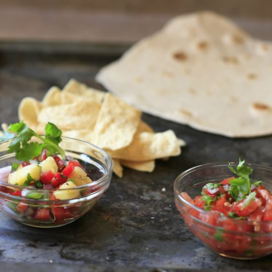 Trio of Fresh Salsa