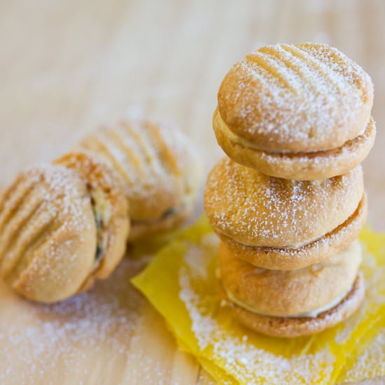 Melting Moments with Passionfruit