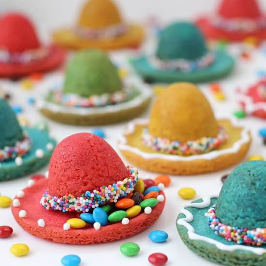 Sombrero Pinata Cookies