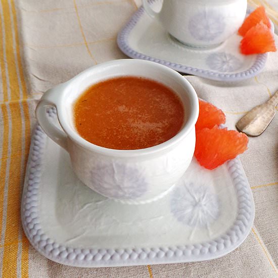 Cantaloupe and Spearmint Soup