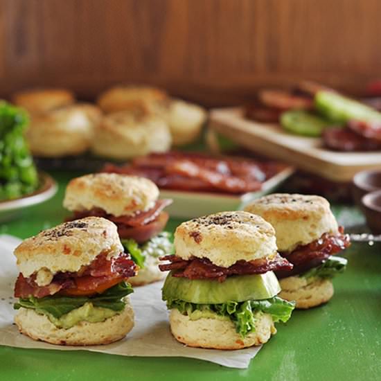 BLT Biscuit Sliders