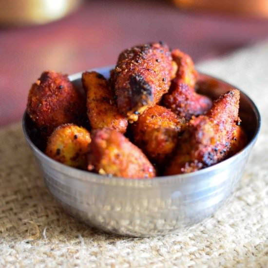 Taro Root Roast With Indian Spices