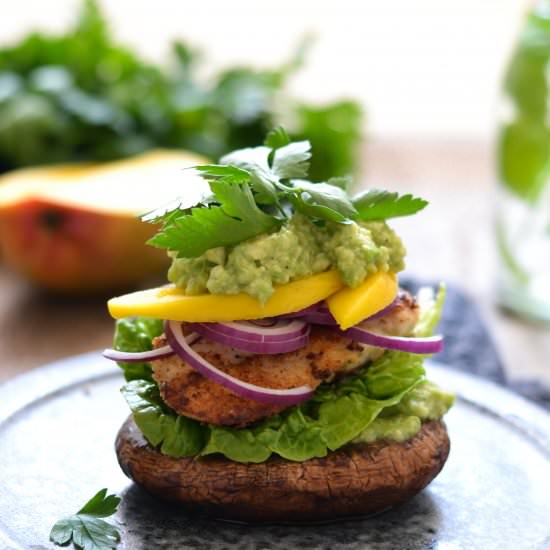 Crispy Chicken Burger, Grain Free