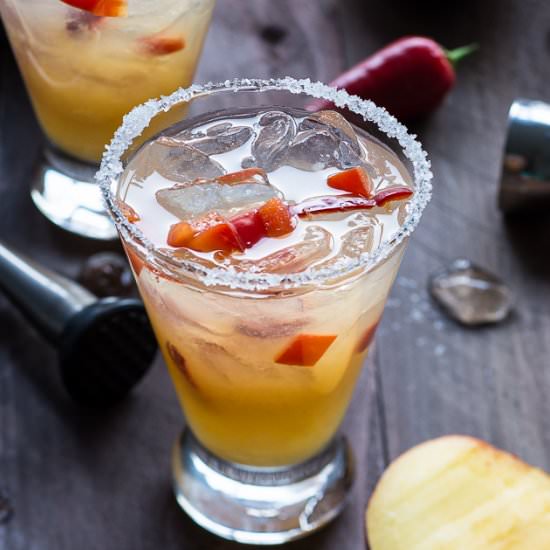 Spicy Chili Pepper Mango Margarita