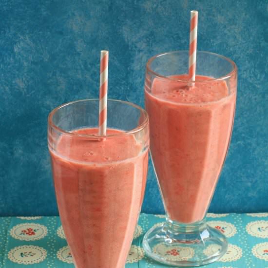 Strawberry Vanilla Smoothie