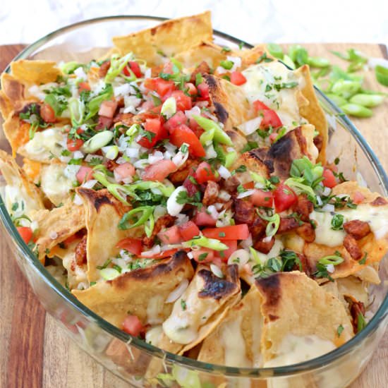 Dad’s Chicken Nachos