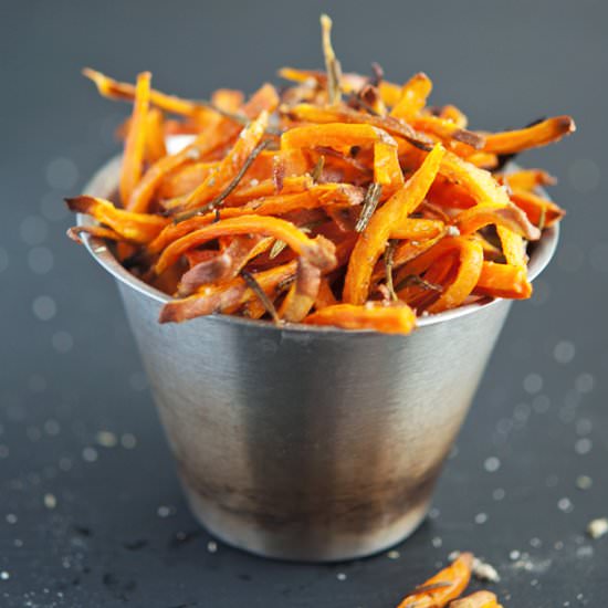 Shoestring Sweet Potato Fries