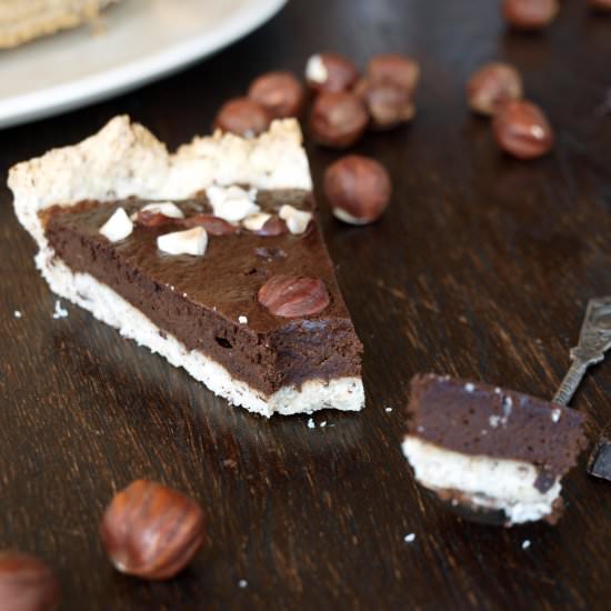 Chocolate-Hazelnut Tart