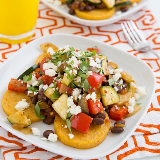 Mexican Baked Polenta