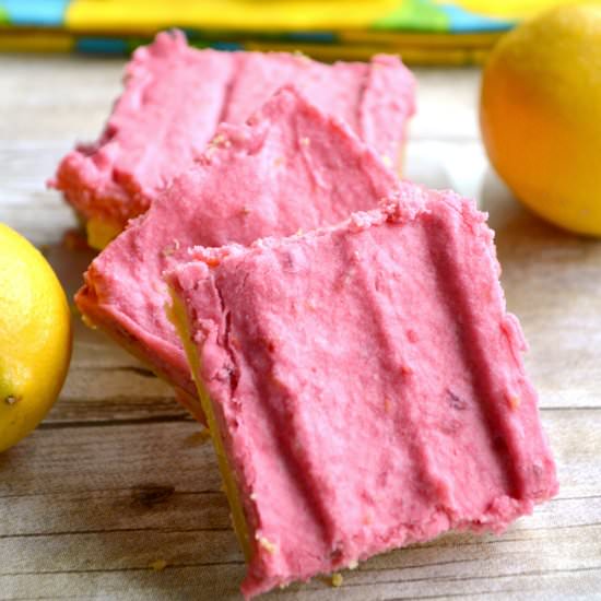 {No-Bake} Lemon Raspberry Meltaways