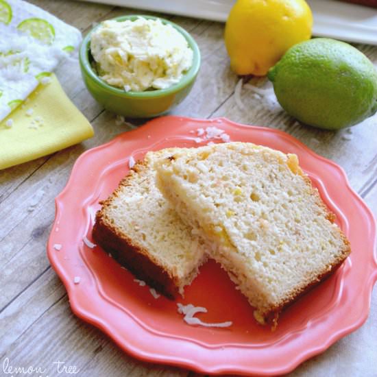 Lemon Coconut Bread