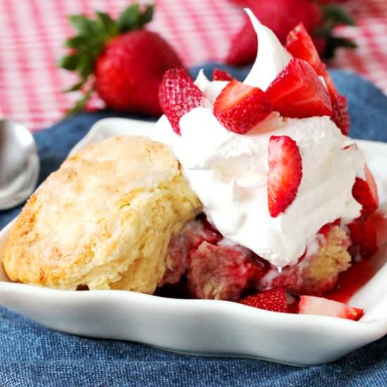 Biscuit Strawberry Shortcake