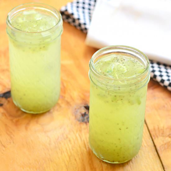 Cucumber, Lime and Chia Fresca