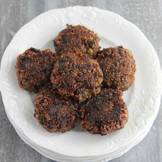 Mixed Vegetables Kebabs