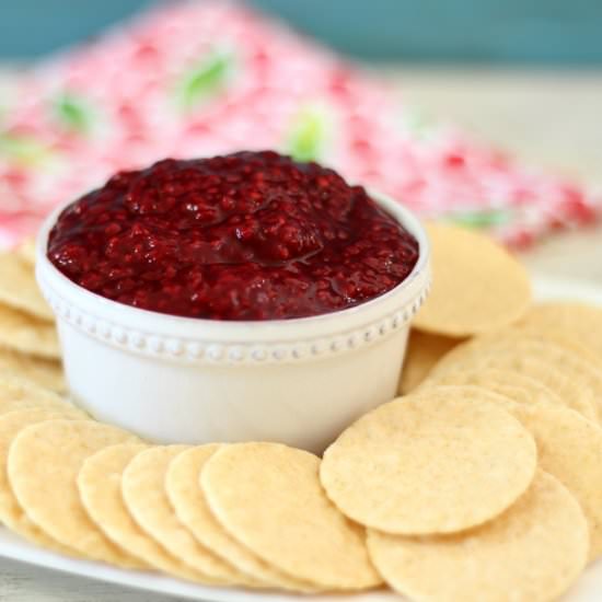 Raspberry Chipotle Quick Jam