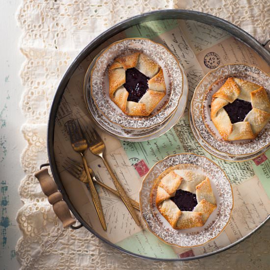 Saskatoon Berry Crostatas
