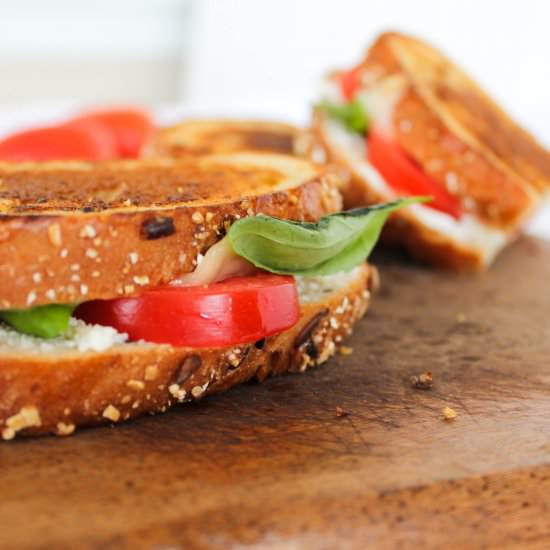 Goat Cheese Grilled Cheese