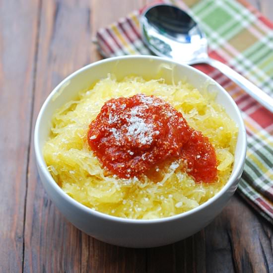 Spaghetti Squash Marinara
