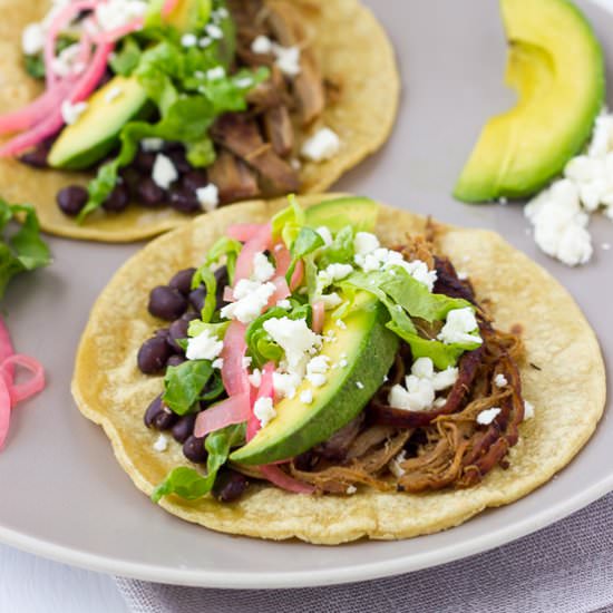 Slow-Cooker Sweet Pork Tacos
