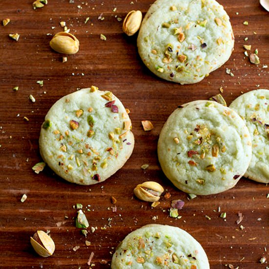 Pistachio Pudding Cookies