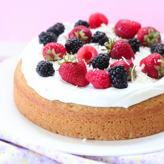 Gluten Free Vanilla Cake
