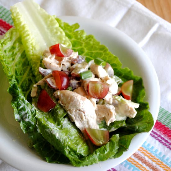 Chicken Waldorf Salad Wrap