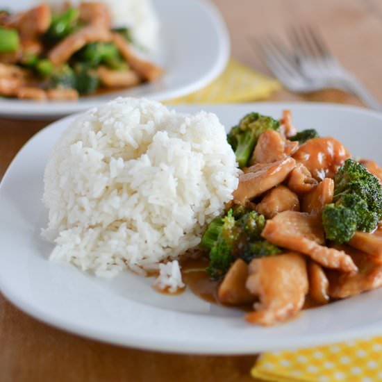 Chinese Chicken and Broccoli