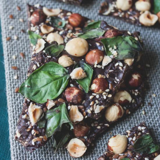 Sesame & Basil Mint Mocha Chocolate