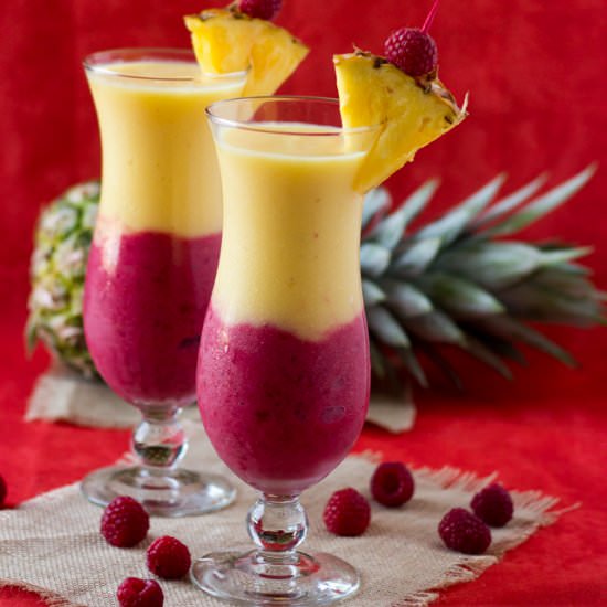 Creamy Pineapple Berry Smoothie