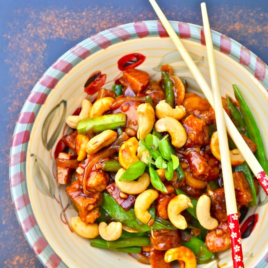 Cashew tempeh