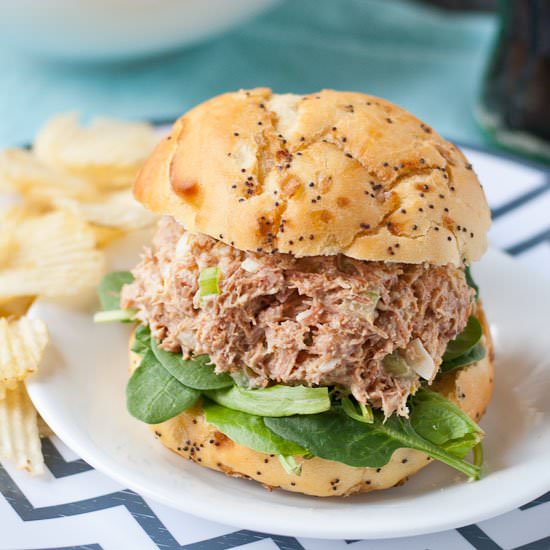 Wasabi Cream Cheese Ham Salad