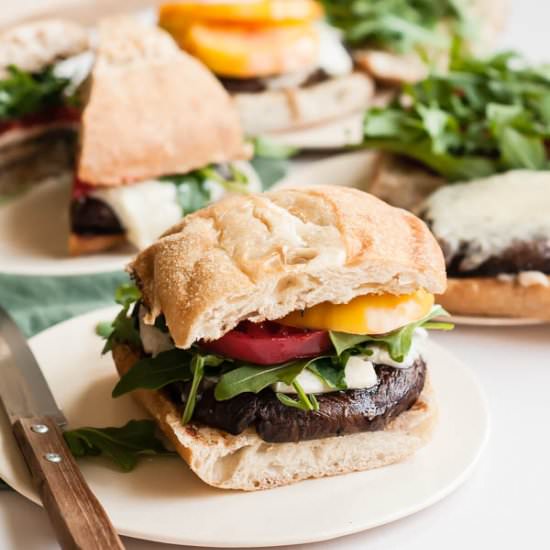 Cabernet Portabella Burgers