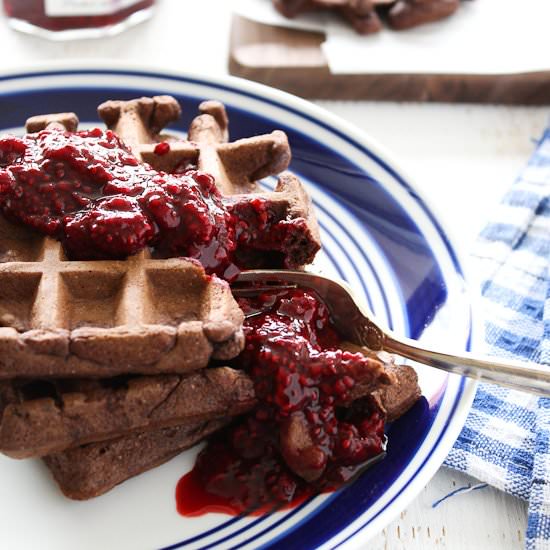 Chocolate Waffles