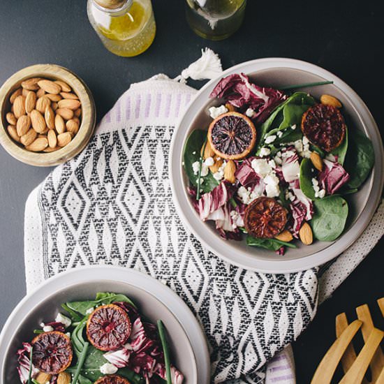Spinach & Radicchio Salad