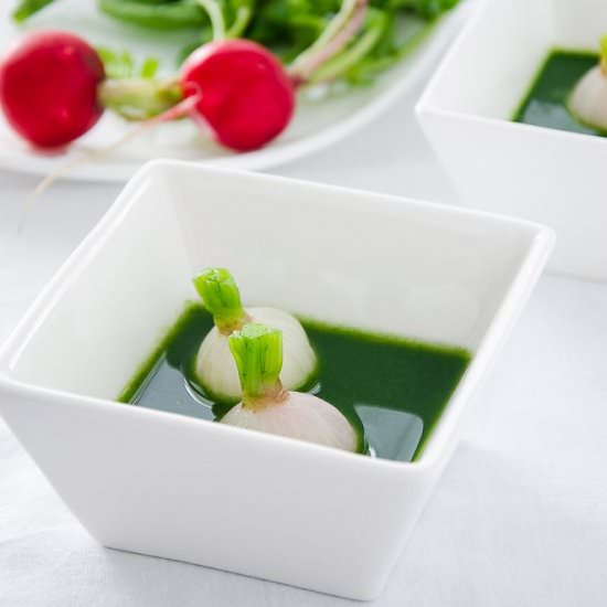 Radish Leaves Soup