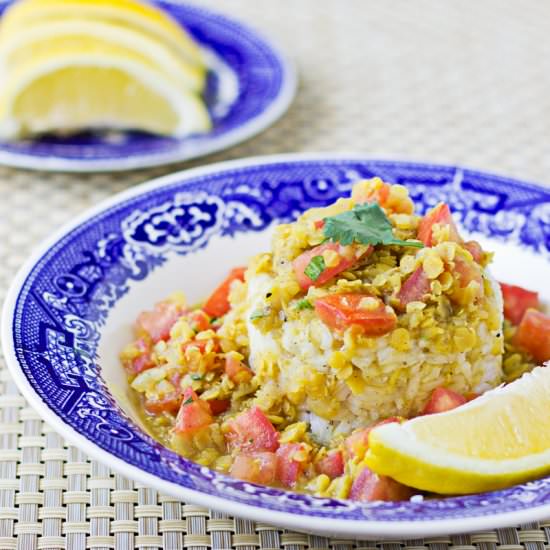 Masoor Dal (Spiced Red Lentils)