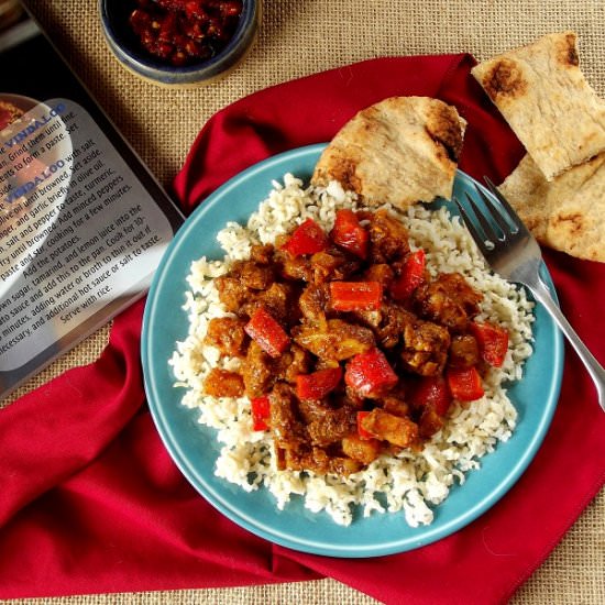 Vegan Chickn Vindaloo