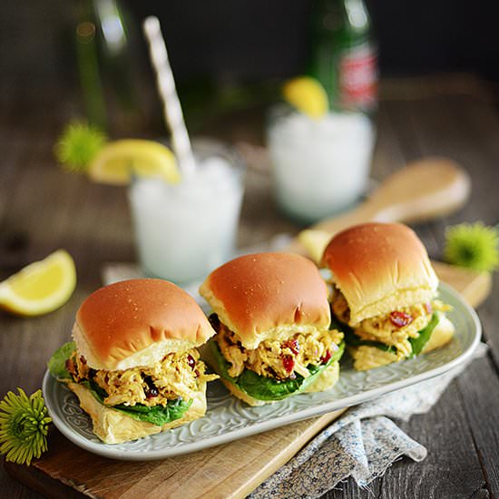 Curry Chicken Salad Sliders