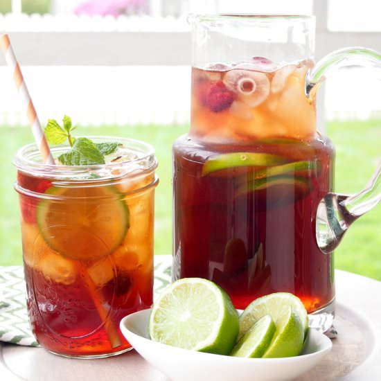 Spiked Raspberry Sweet Tea