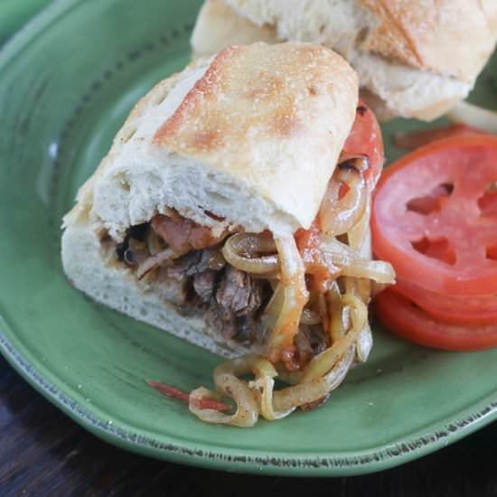 Suya Sandwich