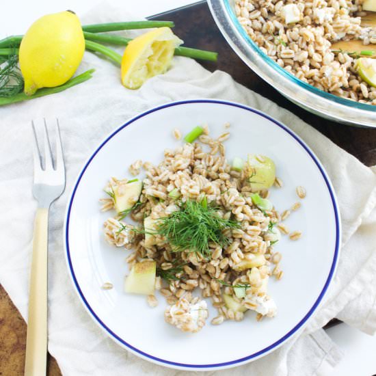 Springtime Farro Salad