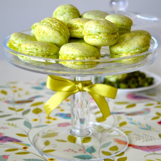 Pistachio Macarons