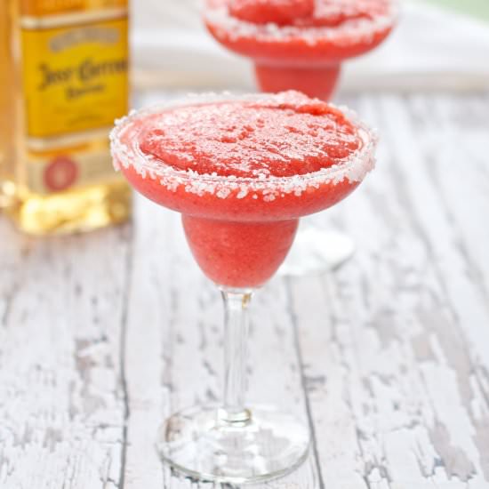 Frozen Strawberry Margaritas