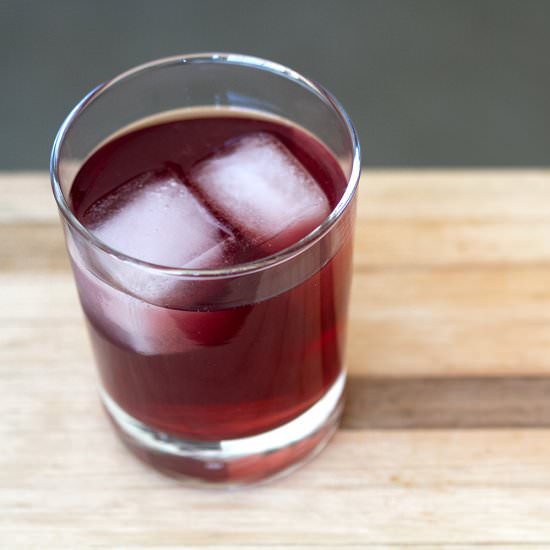 Black Currant Coconut Cocktail