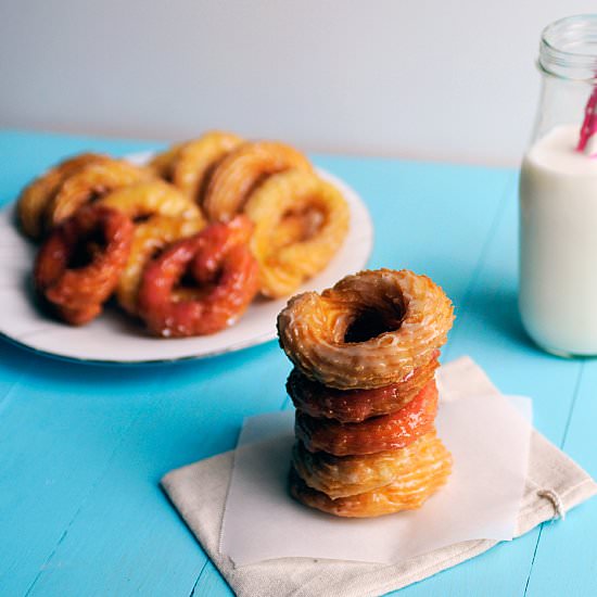 Homemade Glazed Crullers